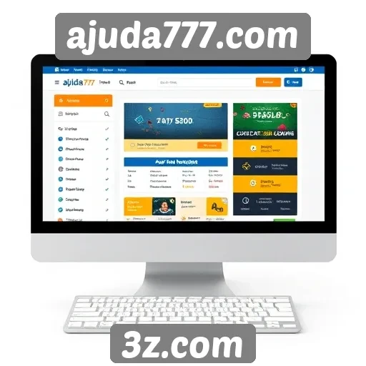 explorando a interface do usuário em ajuda777.com