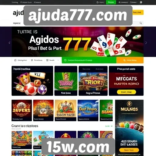 navegação intuitiva no site ajuda777.com para jogadores iniciantes